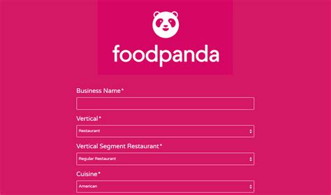 foodpanda portal log in.